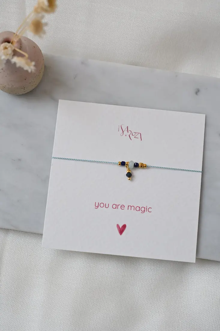 Wensarmbandje “you are magic”
