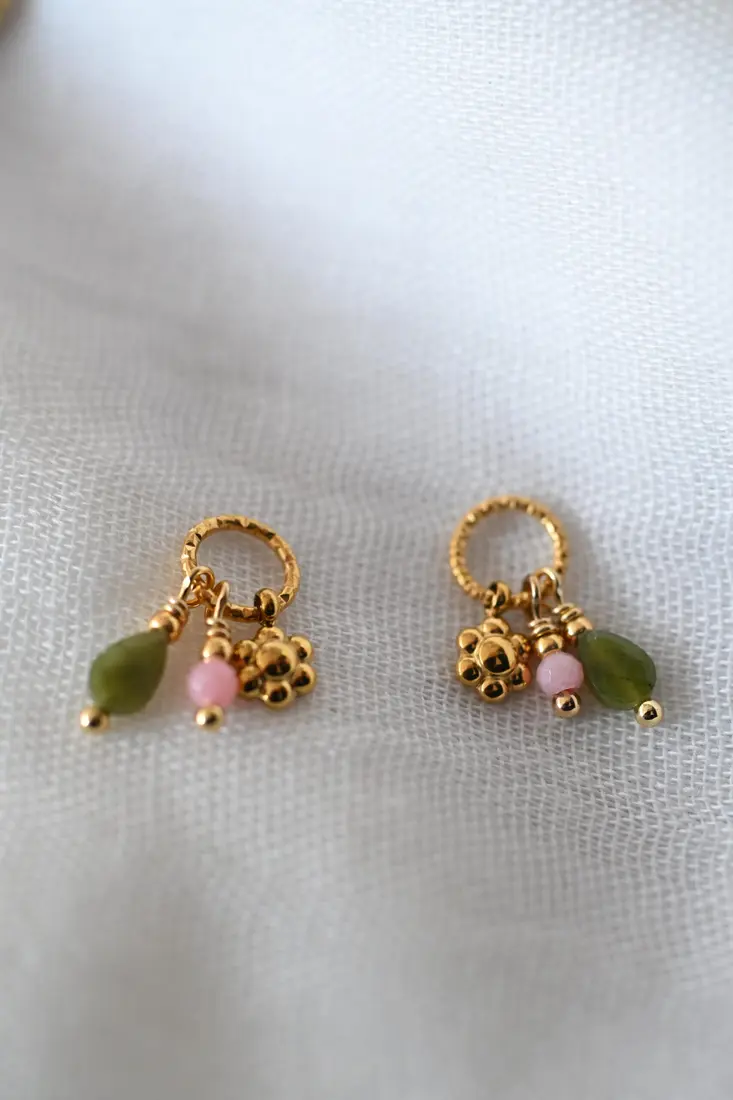 Verwisselbare oorbel hangertjes | Little Treasures – Blossom Bloom