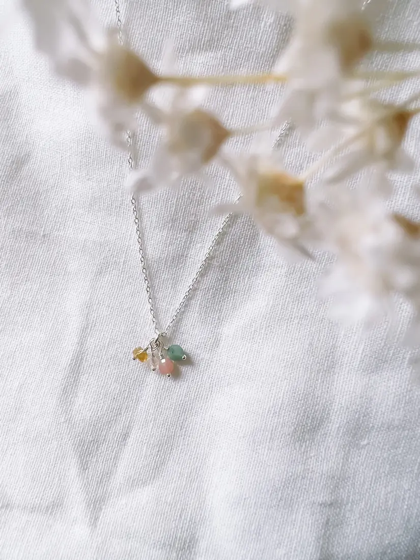 Geboortesteen ketting