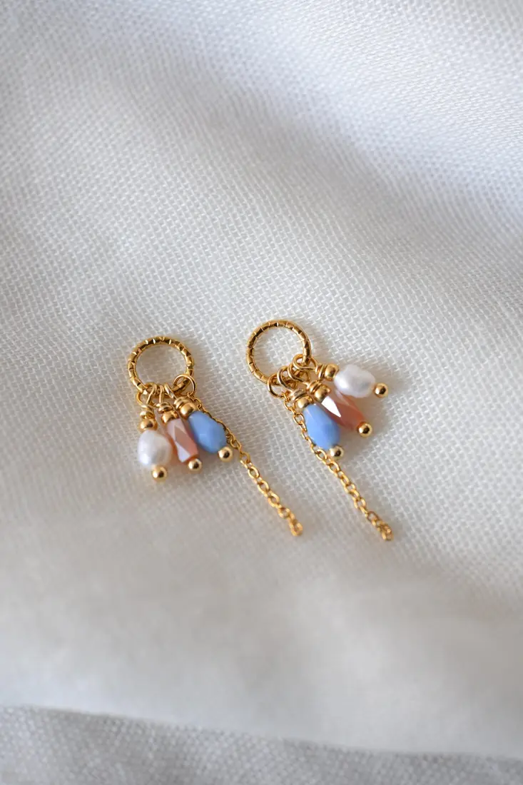 Verwisselbare oorbel hangertjes | Little Treasures – Morning Dew
