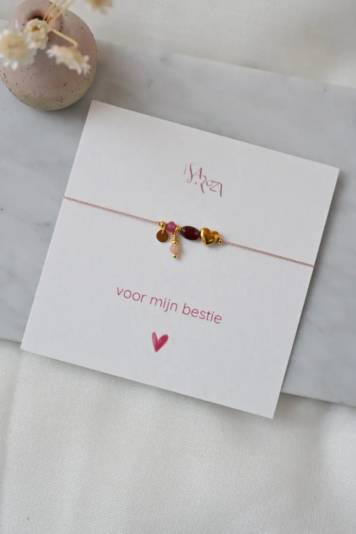 Wensarmbandje “voor mijn bestie”