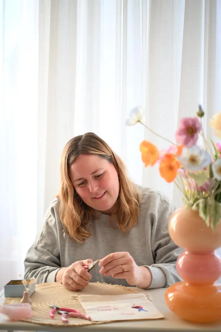 DIY – pakket oorbellen maken met natuursteentjes