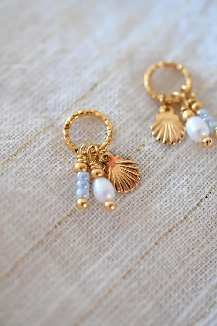 Verwisselbare oorbel hangertjes | Little Treasures – Zee van geluk